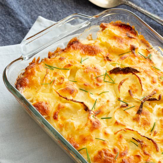 Australian Cheesy Potato Bake