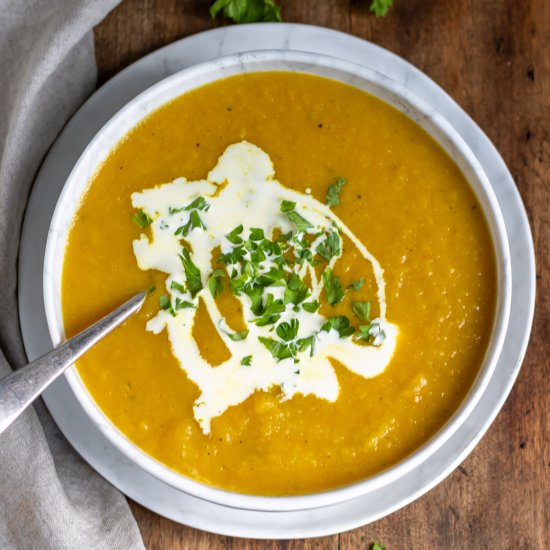 Carrot and Parsnip Soup