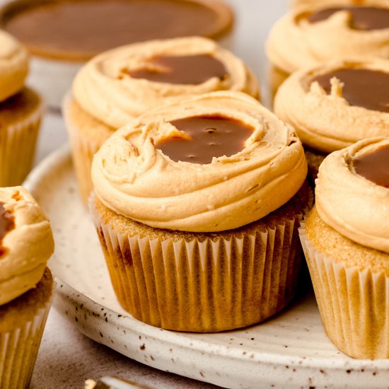 dulce de leche cupcakes