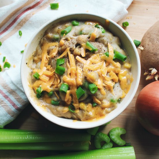 Vegetarian Potato Leek Soup