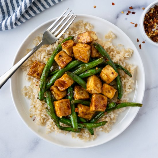 Teriyaki Tofu Stir Fry