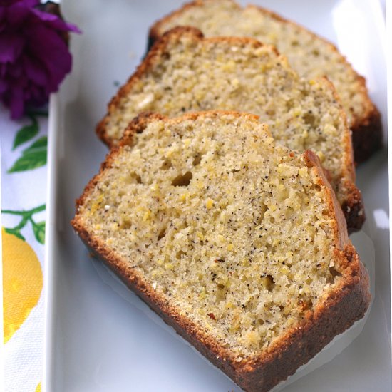 Dorie’s lemon cornmeal cake