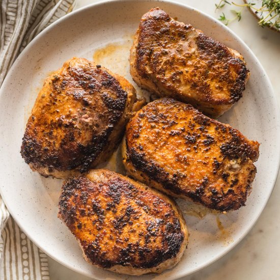 Baked Boneless Pork Chops