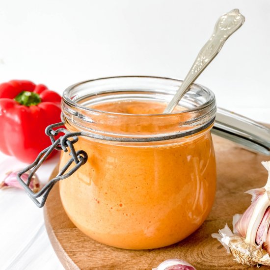 Roasted red pepper ‘nomato’ sauce