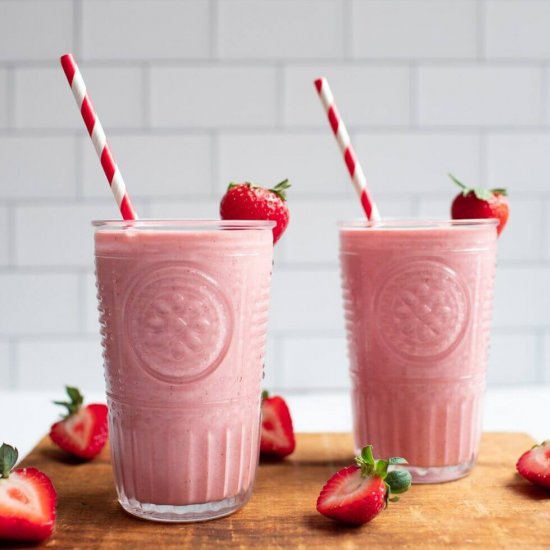 Strawberry and Banana Smoothie