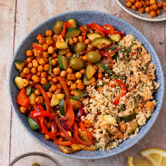 Moroccan Chickpea Salad