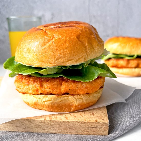 Quick Salmon Burgers