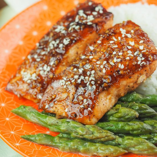 Honey Soy Glazed Salmon