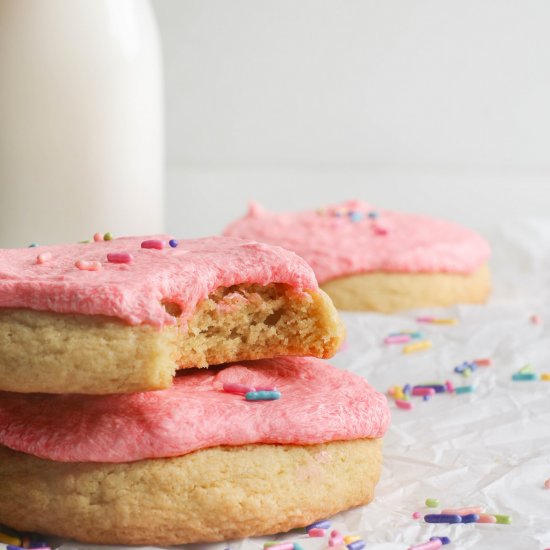 Gluten-free Crumbl Sugar Cookies