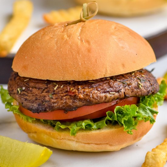 Portobello Mushroom Burgers