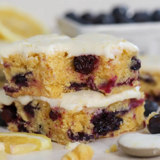 Lemon Blueberry Bars