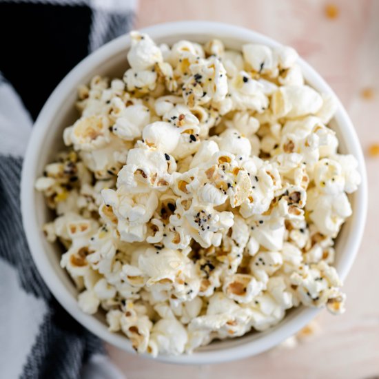 Everything Bagel Popcorn