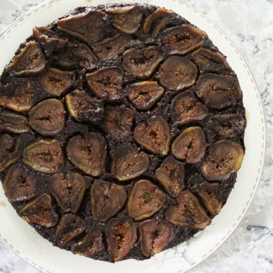 Fig Upside Down Cake