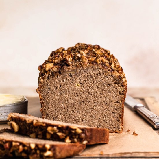 One Bowl Buckwheat Banana Bread