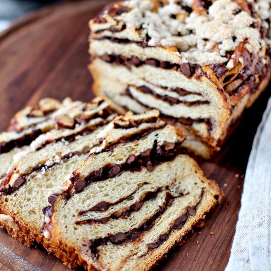 Chocolate Walnut Babka