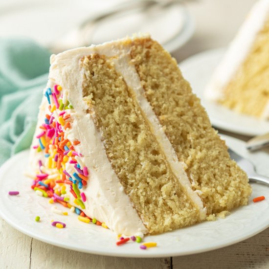 Vegan Vanilla Cake