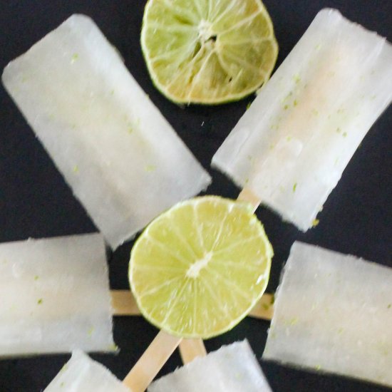 Lime Popsicles