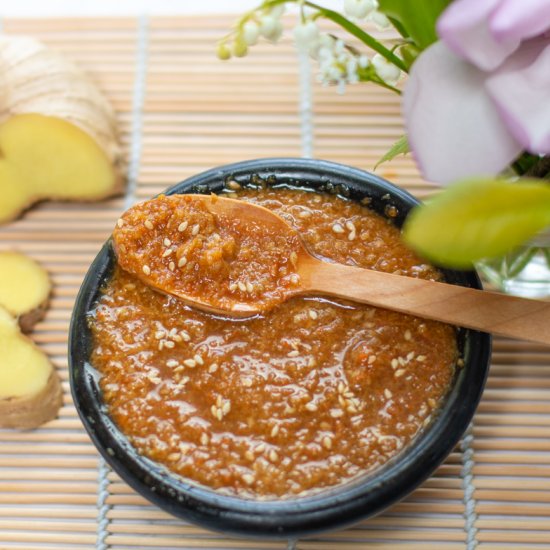 Asian Ginger-Sesame sauce