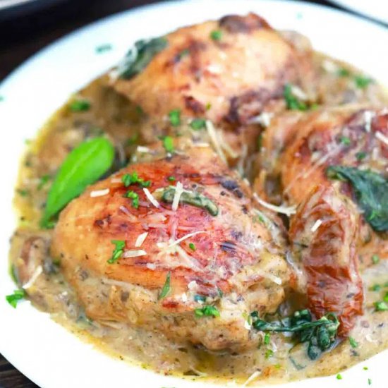 Instant Pot Tuscan Chicken