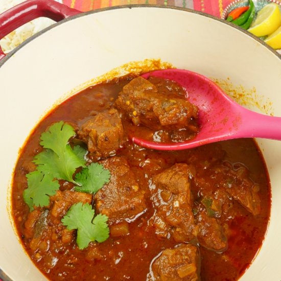 Rich and Tangy Pork Vindaloo