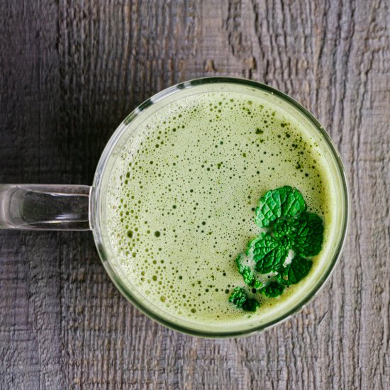 Mint Matcha Latte