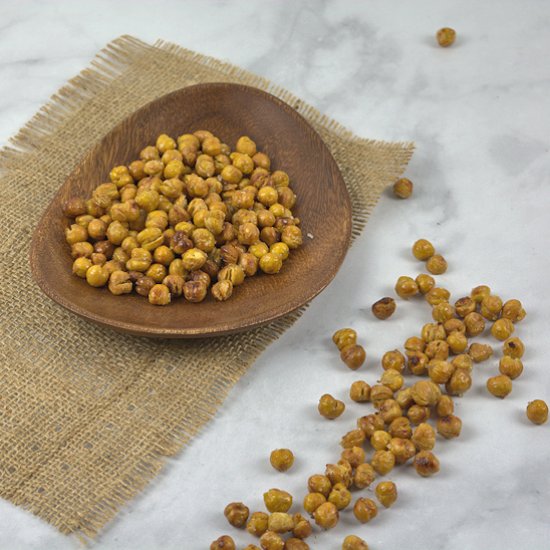 Crispy Oven Roasted Chickpeas