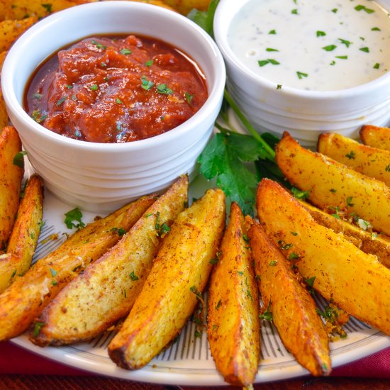 Air Fryer Potato Wedges