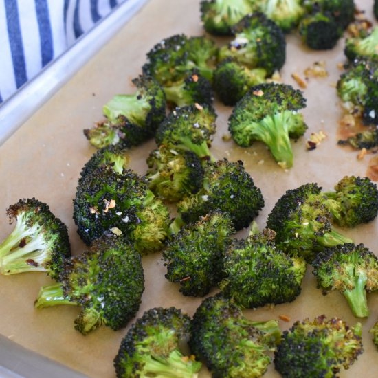 Roasted Broccoli with Garlic