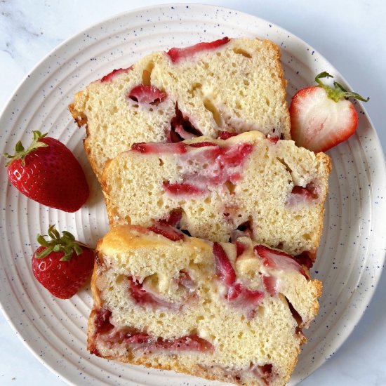 Strawberry Ricotta Cake