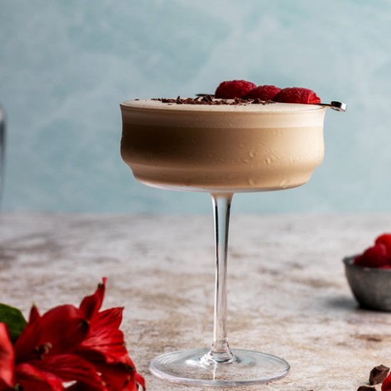 Raspberry Chocolate Martini