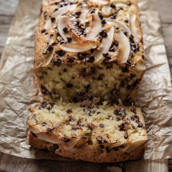 Coconut Chocolate Chip Cake