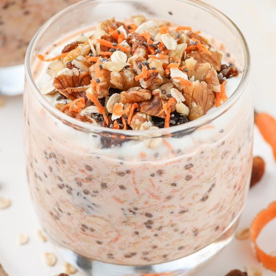 Carrot Cake Overnight Oats