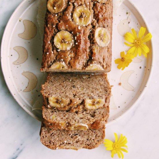 Buckwheat & Almond Banana Bread