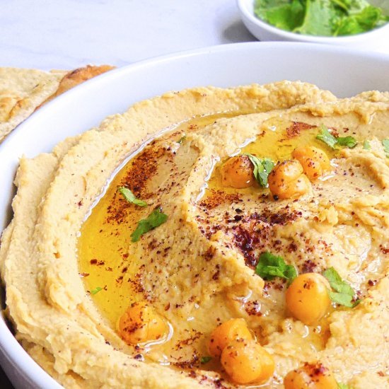 High Protein Hummus Recipe