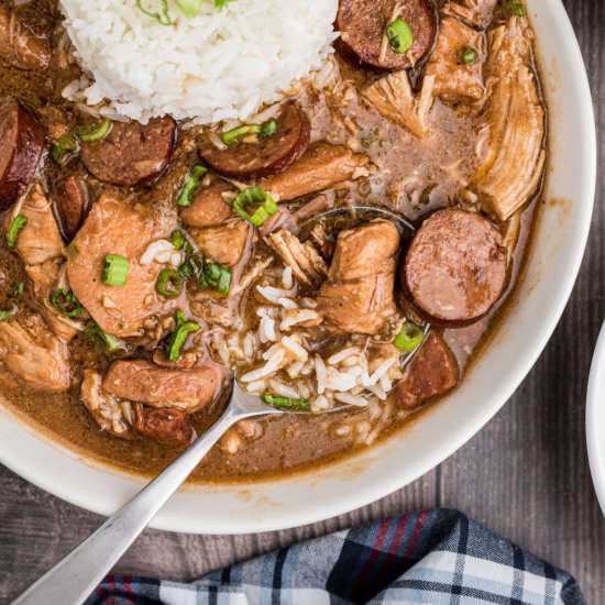 Chicken and Sausage Gumbo