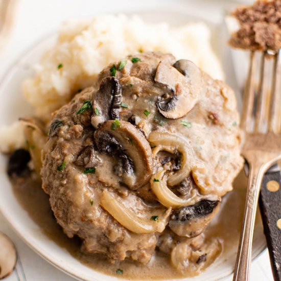 Crockpot Salisbury Steak