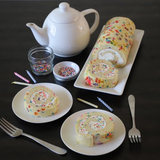 Confetti Sponge Roll