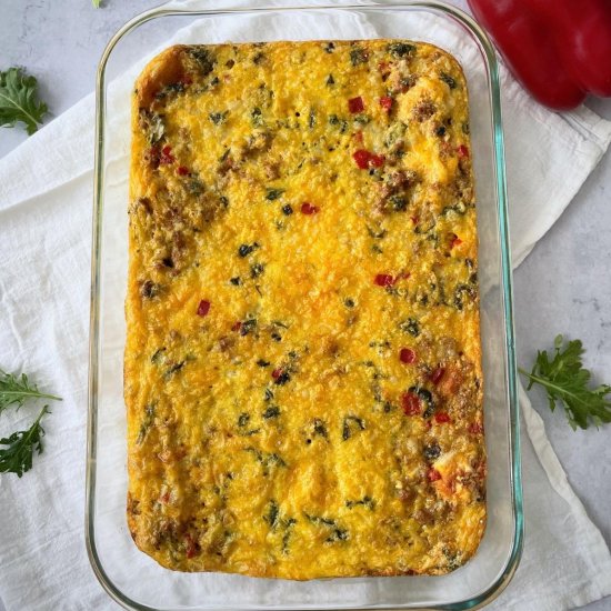 Just Egg Breakfast Casserole