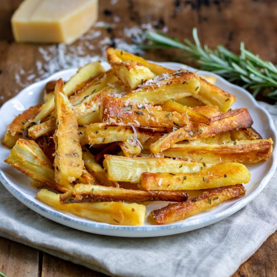 Parmesan Roasted Parsnips