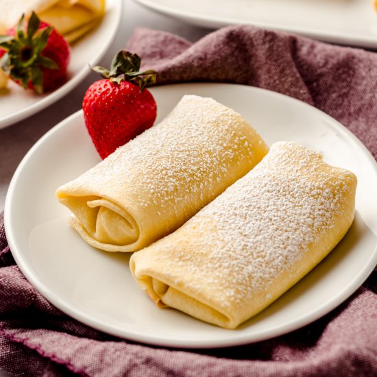 cheese blintzes