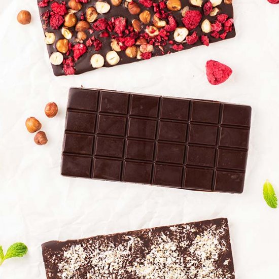 Keto Dark Chocolate Bars