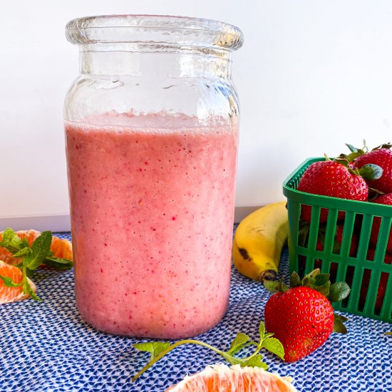 Secret Strawberry Banana Smoothie