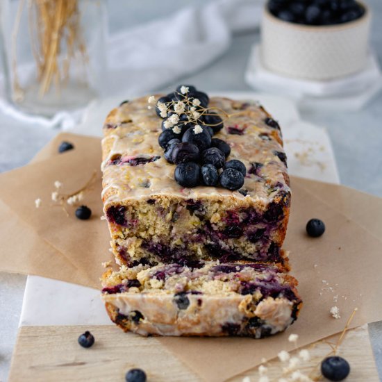 Lemon Blueberry Zucchini Bread