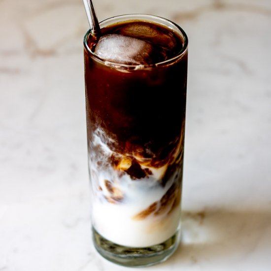 Iced Coffee with Almond Milk