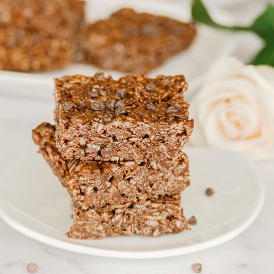 Chocolate Crispy Cereal Treats