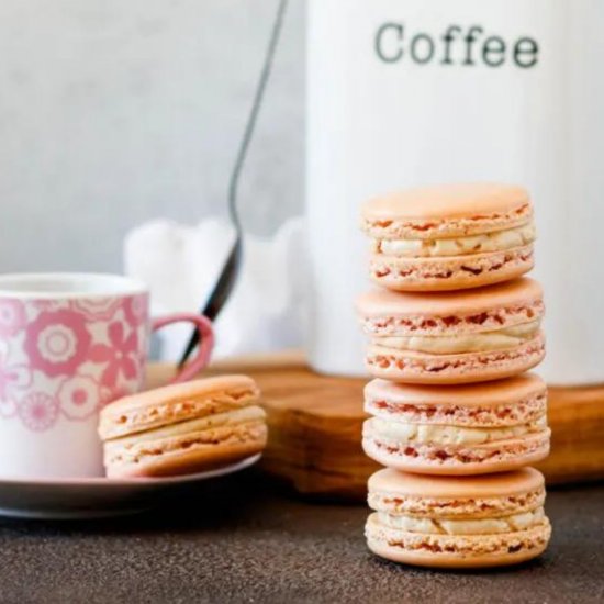 Cuban Coffee Macarons