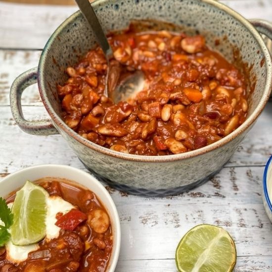 Vegan Mixed Chilli