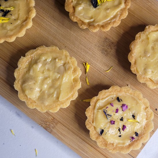 Cashew Yema Tarts