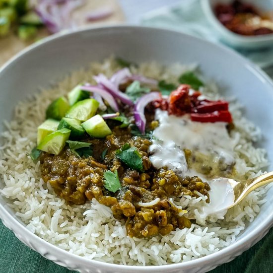 Instant Pot Green Moong Dal