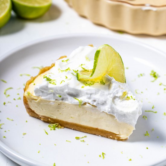 No-Bake Keto Key Lime Pie